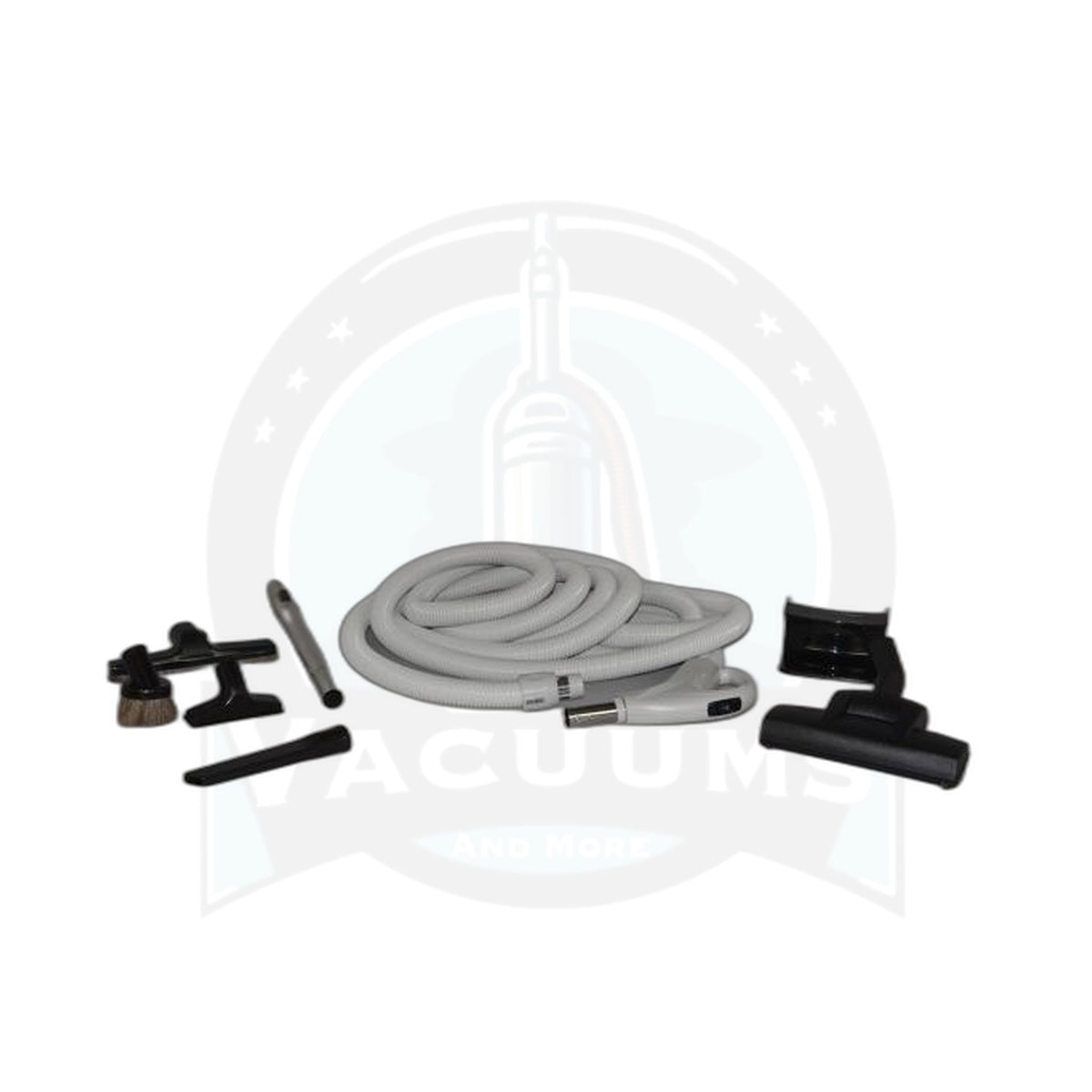 Central Vacuum Low Voltage Kit - 30 Ft Hose with TK286 Turbo Nozzle