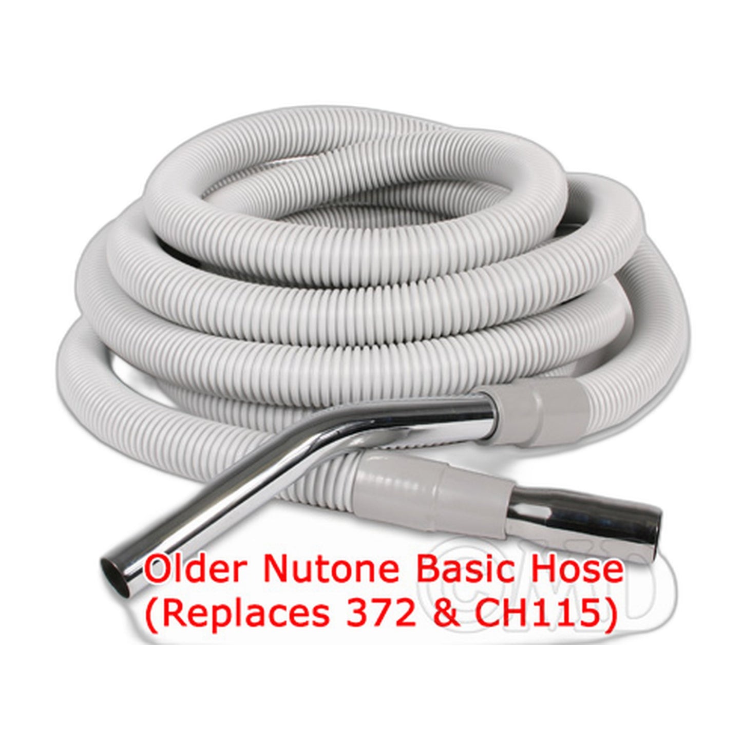 30 ft Basic Central Vacuum Hose for Nutone Square Inlets