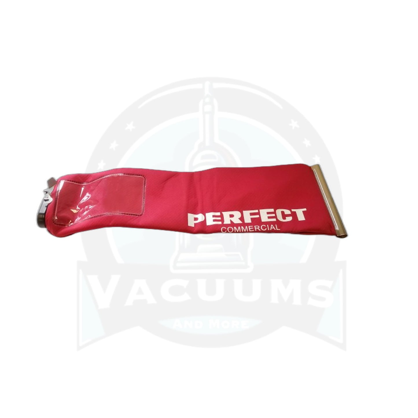 Perfect Dual Purpose Cloth Bag, Red - Shake-Out or Paper Bag, CH202 HEPA