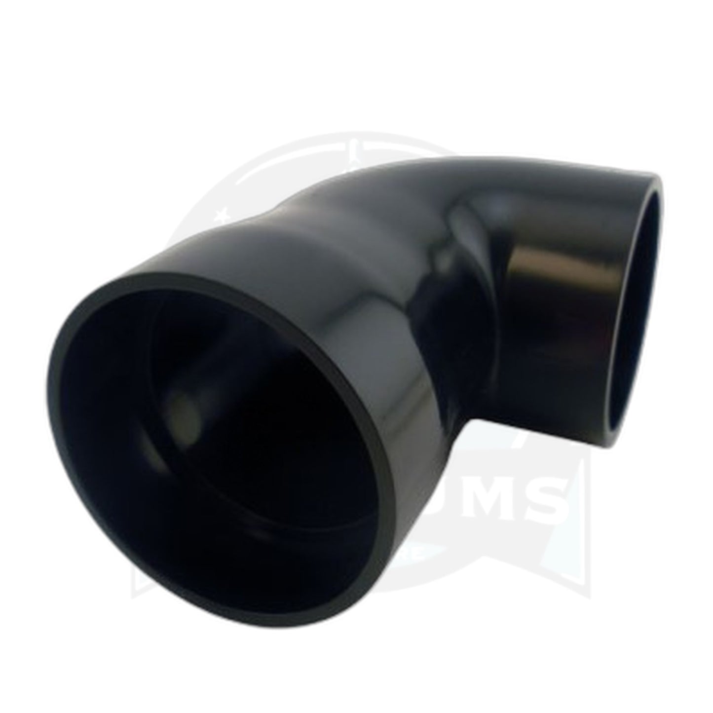 Electrolux Central Vacuum Exhaust Elbow, Black - Fits PU3650, PU3900C, SC380B
