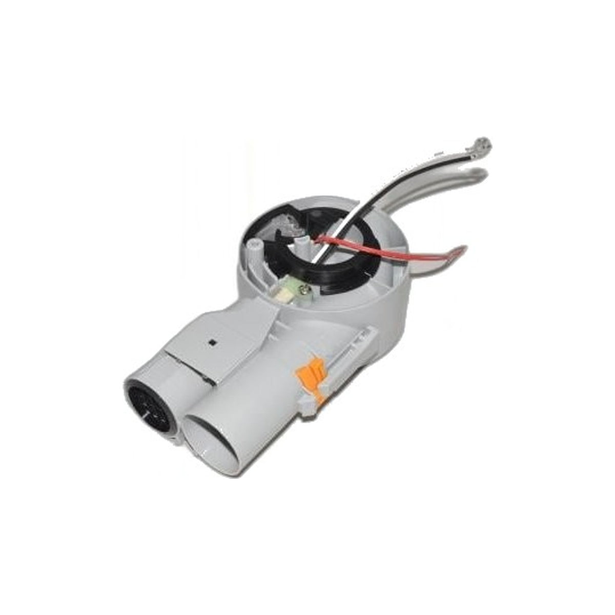 SEBO Swivel Neck Assembly for ESSENTIAL G4 and G5 — Light Gray/Orange
