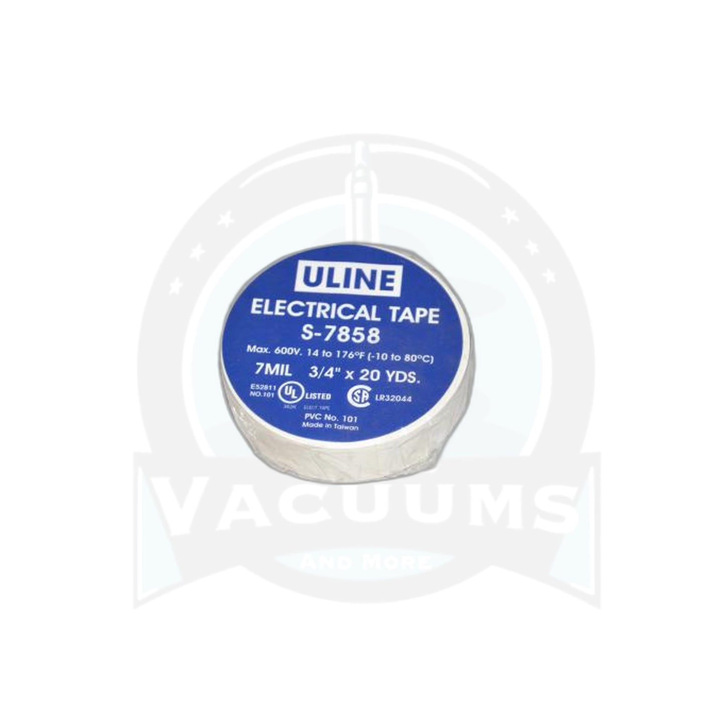 White Electrical Tape 3/4 Inch by 60 Feet 7 Mil - Shop Supply