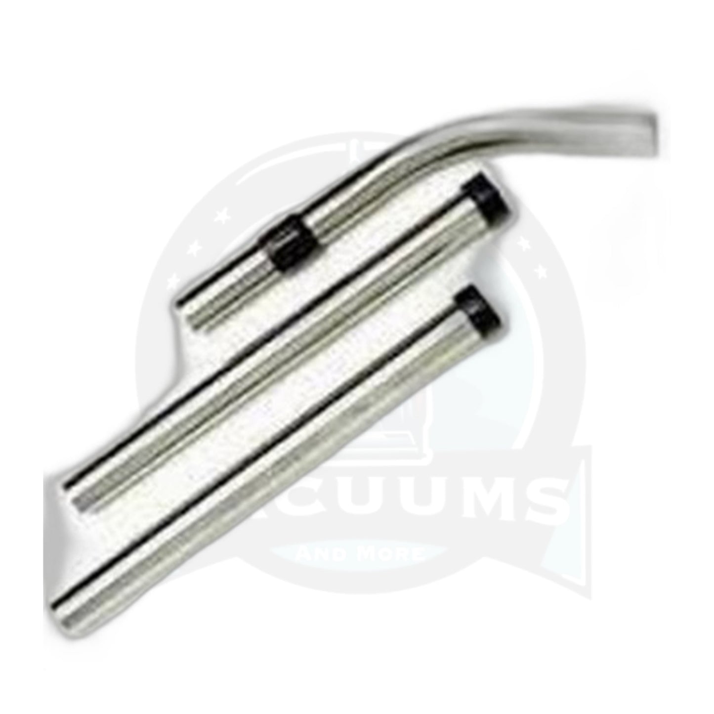 NaceCare 1-1/4" 3-Piece Stainless Steel Wand Set for Numatic