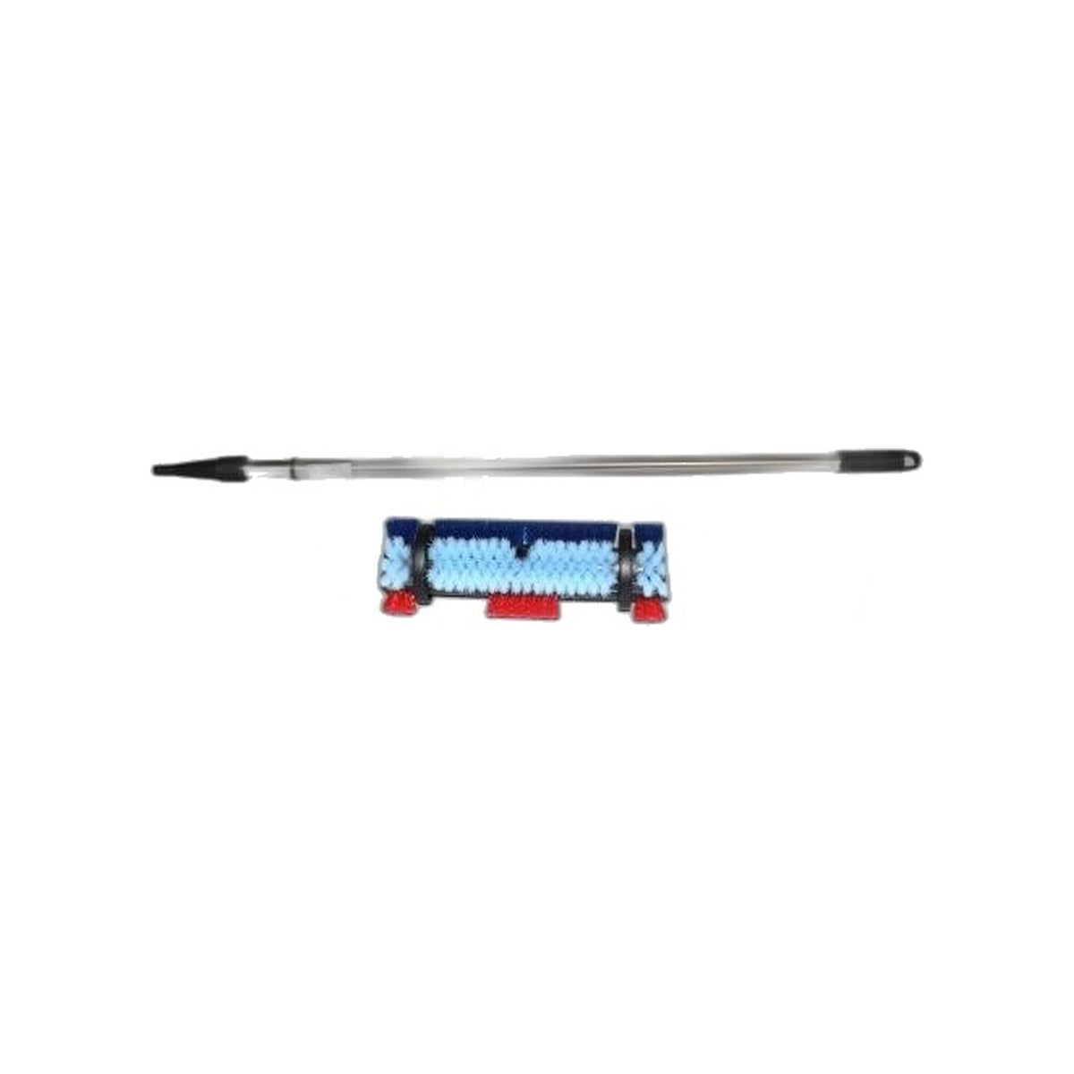 Cleveland Wood Spotty Carpet & Hard Floor Brush with Telescopic Pole