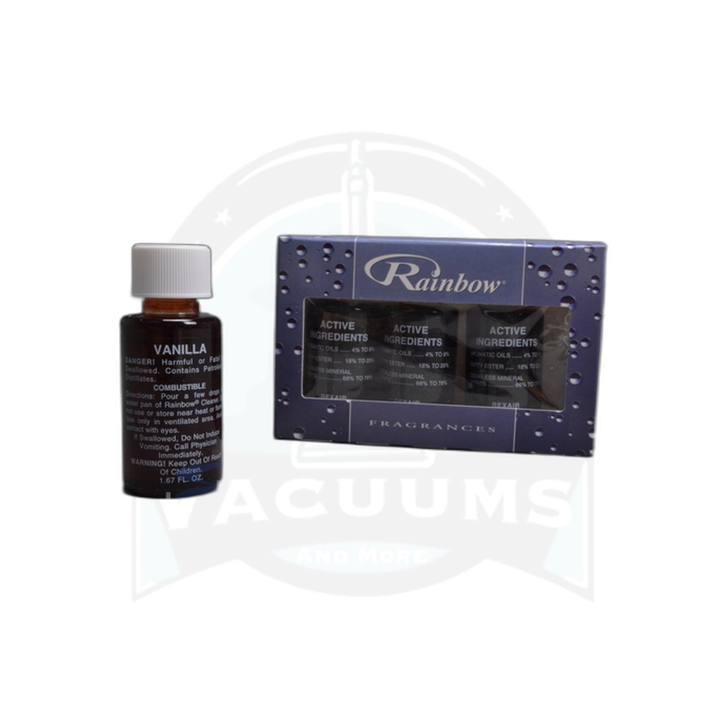 Rexair Rainbow Vanilla Fragrance Packs - 1.6 oz., 4 Pack - Rexair