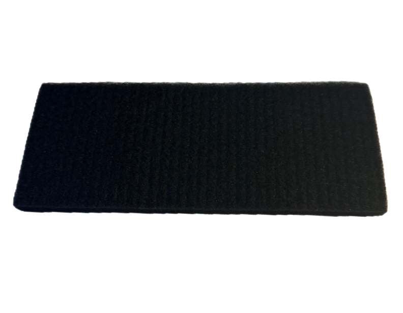 Genuine Miele 7815232 bag door insulation mat for Complete C3 and S8000 vacuums on a white background