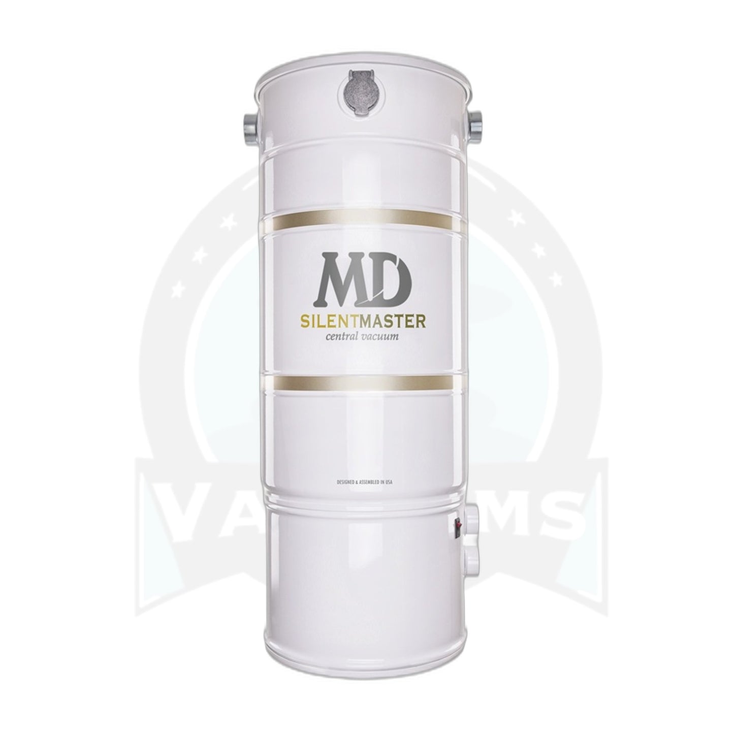 MD Silent Master S900R2 Dual-Motor Central Vacuum - 866 AW