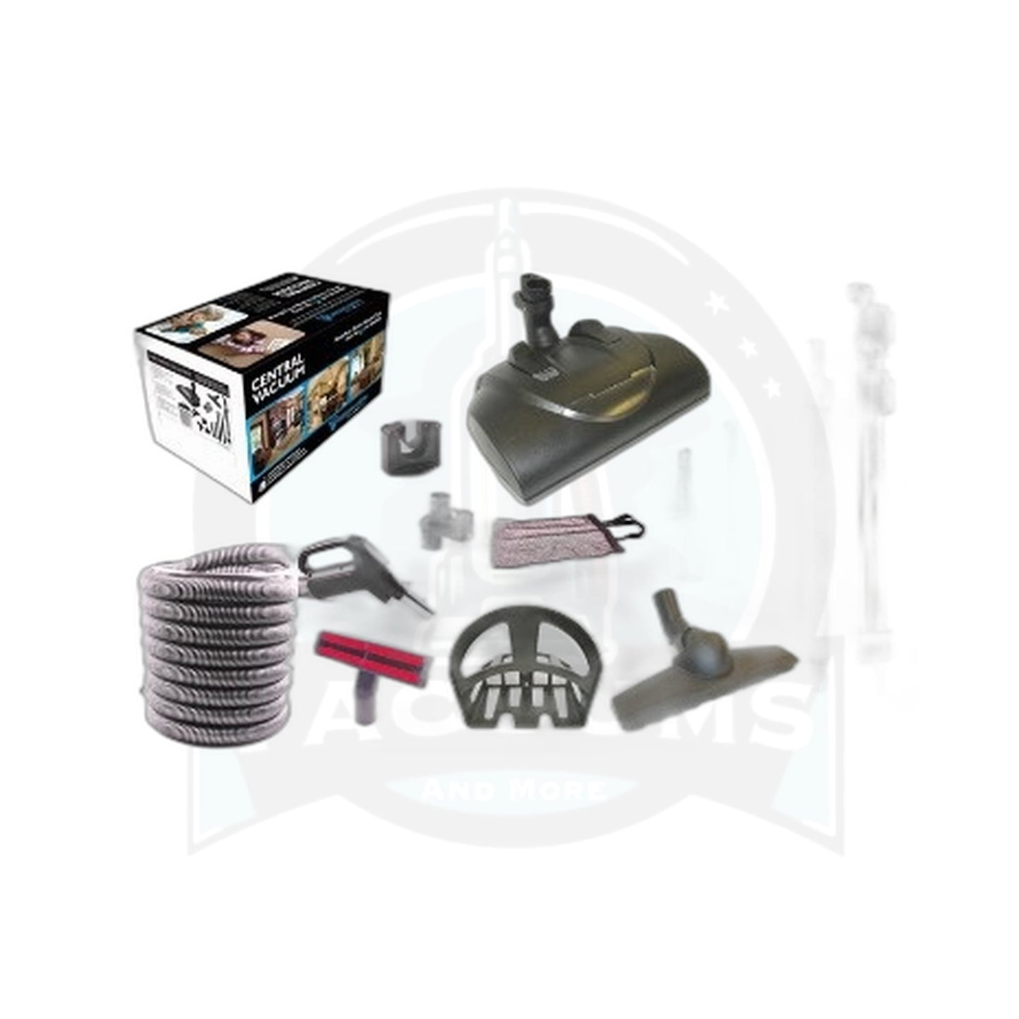 Wessel-Werk Villa 35' Original Central Vacuum Kit, EBK360