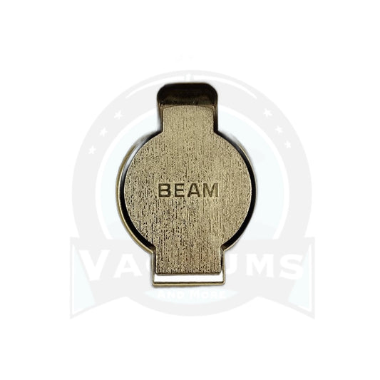 Beam Metal Central Vacuum Inlet Valve, Satin Brass, Universal Low-Voltage Fit