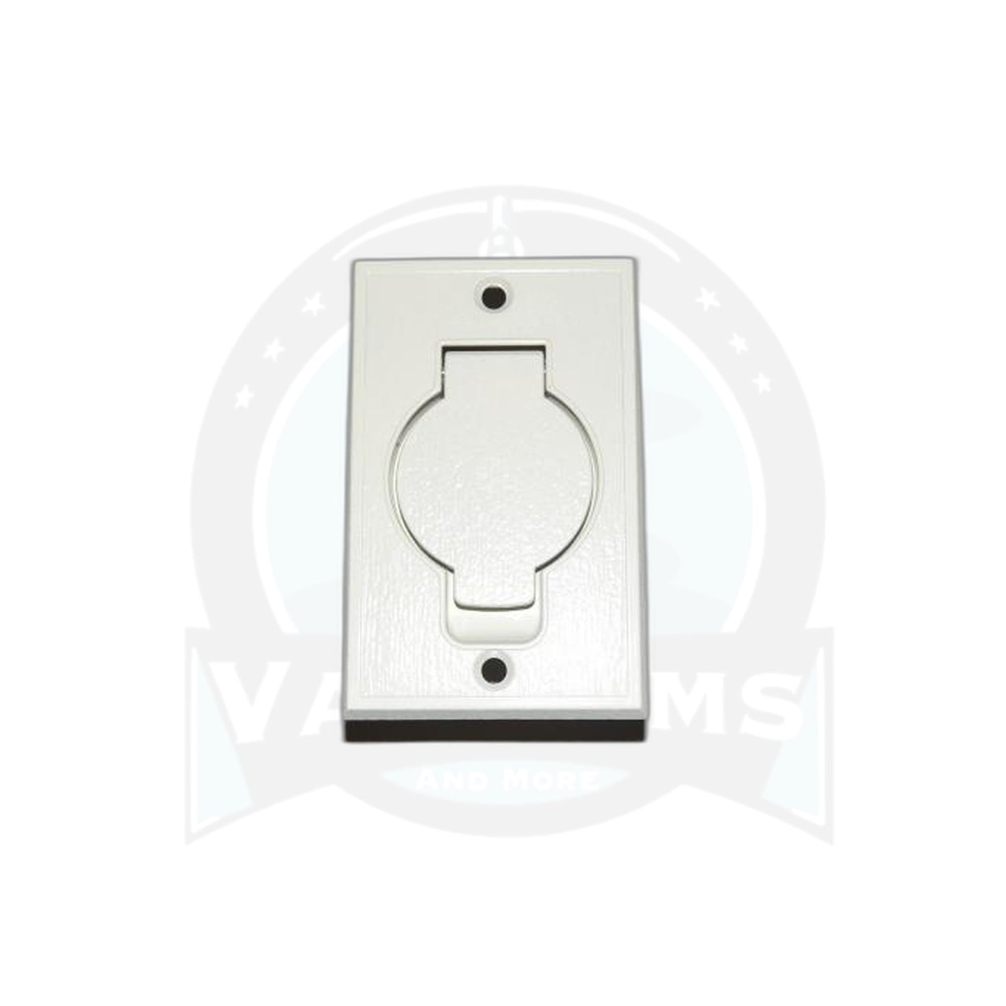 Flush Mount Inlet - Bisque, Beam Central Vacuum - Beam