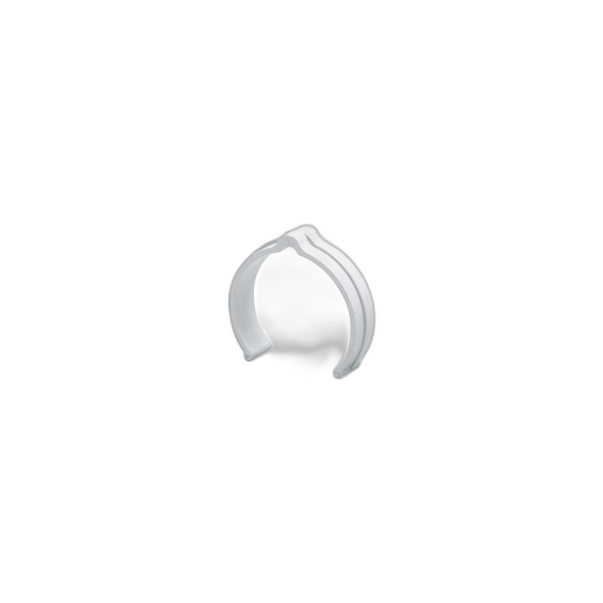 Vaculine Pipe Quick Clip for Low-Voltage Wire, White