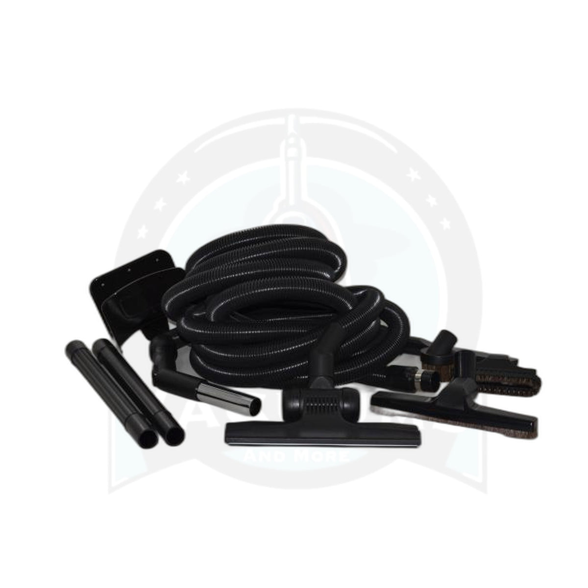 Fit All Central Vacuum Attachment Kit - 30 Ft Non-Electric Hose