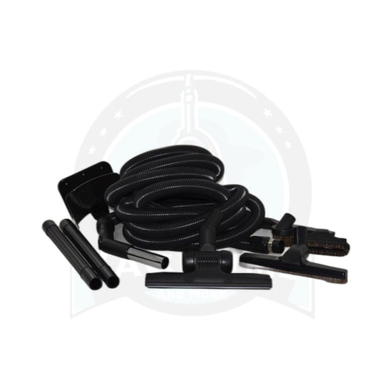 Fit All Central Vacuum Attachment Kit - 30 Ft Non-Electric Hose