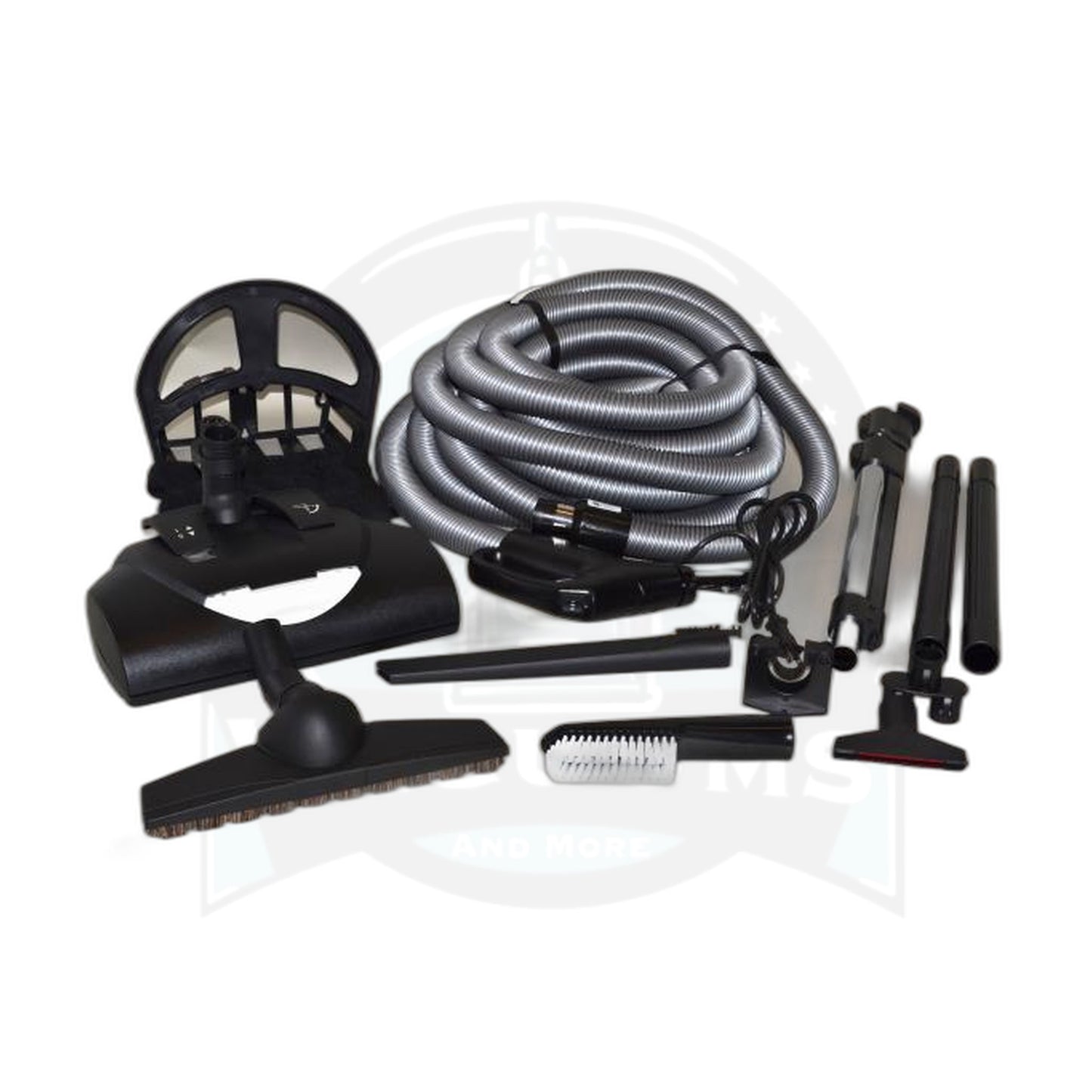 Central Vacuum Ultimate Kit 30-Foot with EBK360 Power Nozzle - Fit All