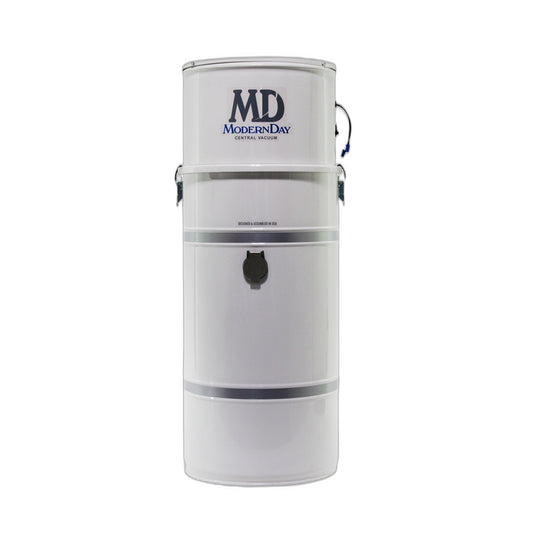 MD Central Vacuum Cyclonic Pre-Filter Separator Tank, 7 Gallon