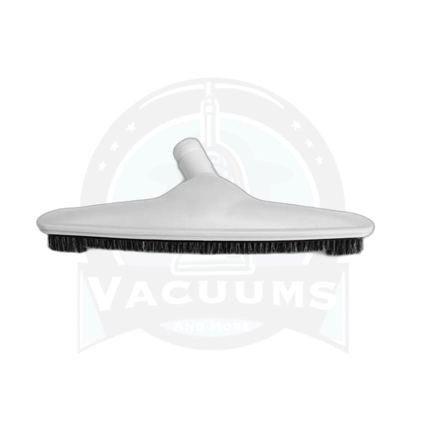 Universal 1-1/4" Premium 12" Floor Brush, Natural Bristle, Light Grey