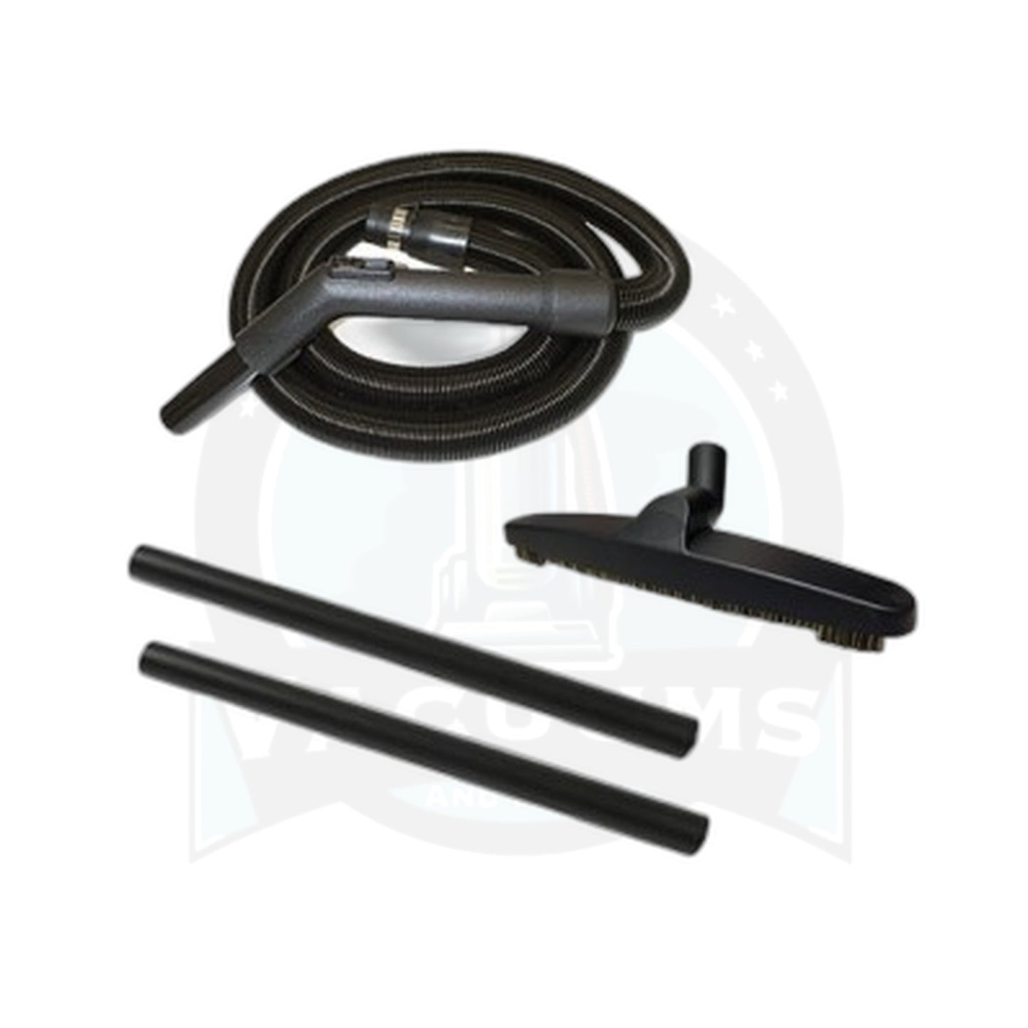 30' x 1-3/8" Bare Floor Central Vacuum Attachment Kit, 4-Pc Tool Set