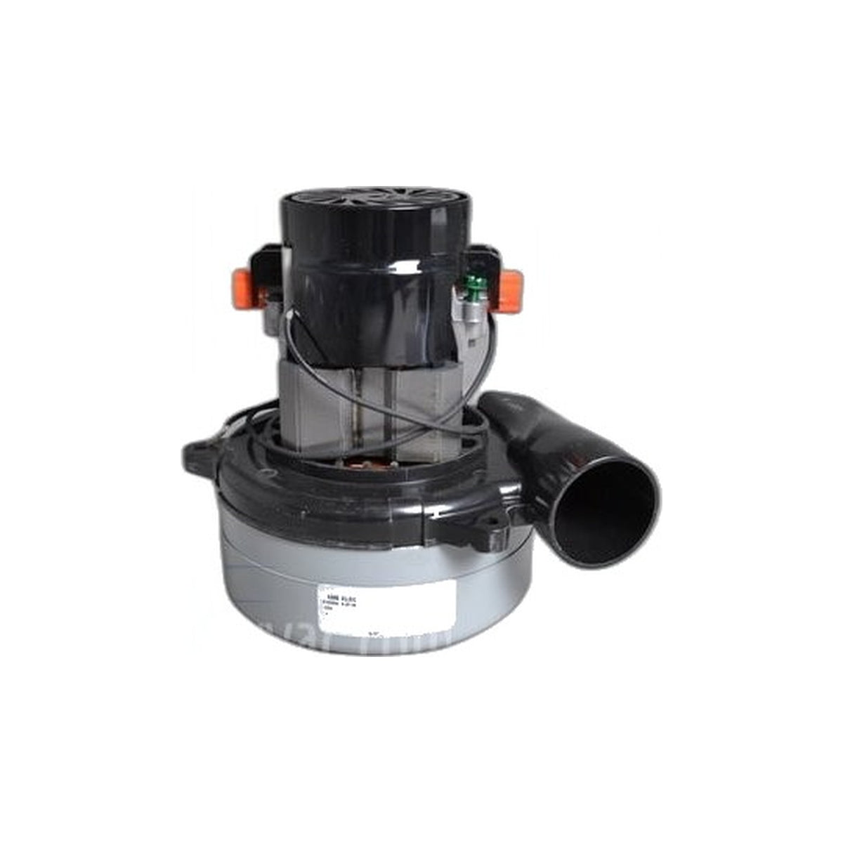 Ametek Motor - 5.7" Diameter, 2-Fan, 120V with Horn, Fits Some Rug Doctor