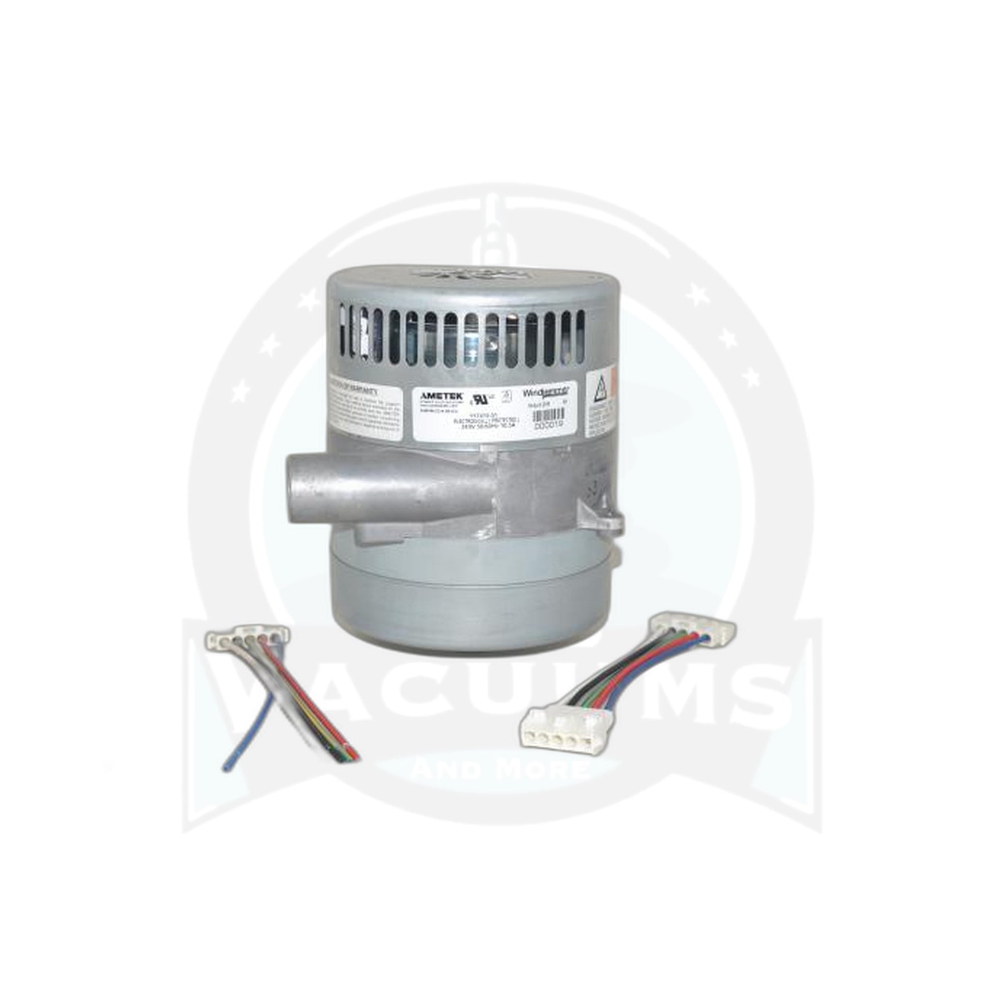 Ametek Brushless Wind Jammer Motor - 240V, 3 Stage, 5.7" - Vacuums and More