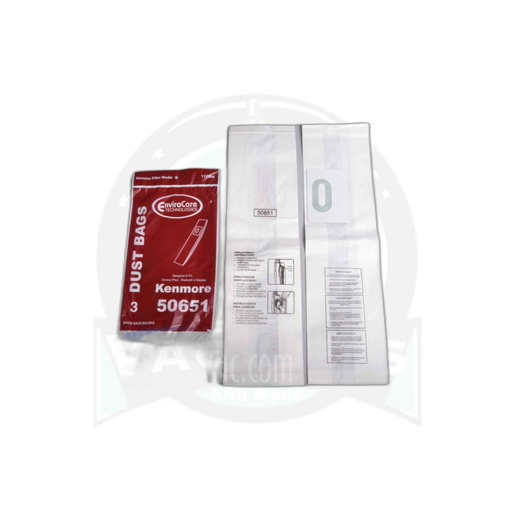 Kenmore 5065 Upright Replacement Paper Bags (Kenmore L Bag) - Kenmore
