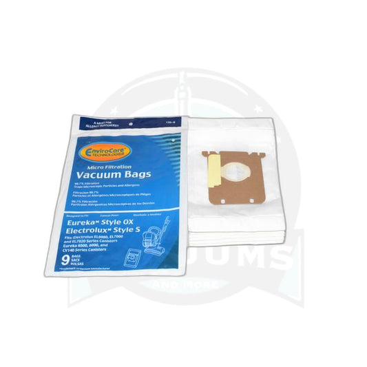 Electrolux Oxygen/Harmony Canister Paper Bags - 9 Pack - Electrolux
