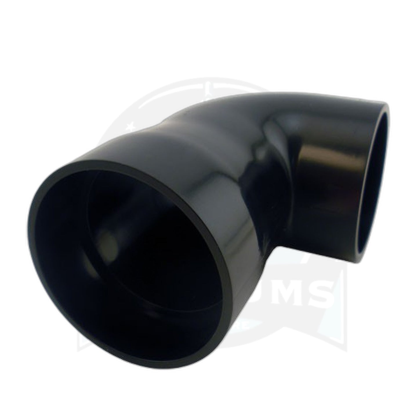 Electrolux Central Vacuum Exhaust Elbow, Black - Fits PU3650, PU3900C, SC380B