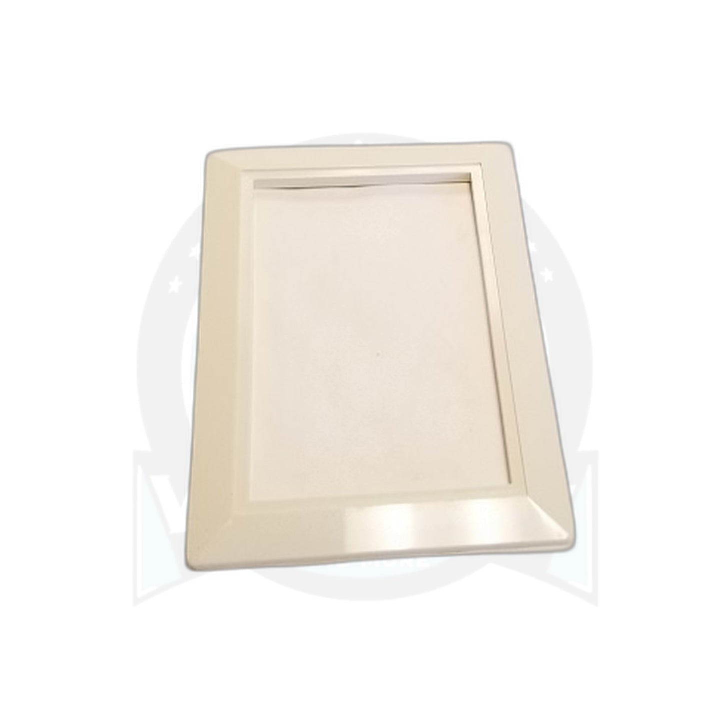 Hayden Central Vacuum Valve Trim Plate, Almond