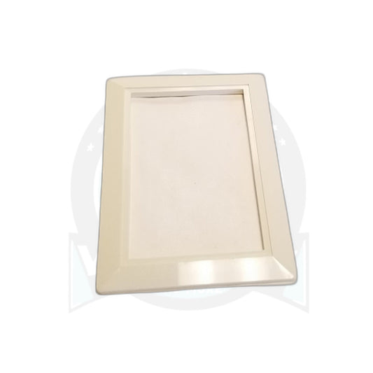 Hayden Central Vacuum Valve Trim Plate, Almond