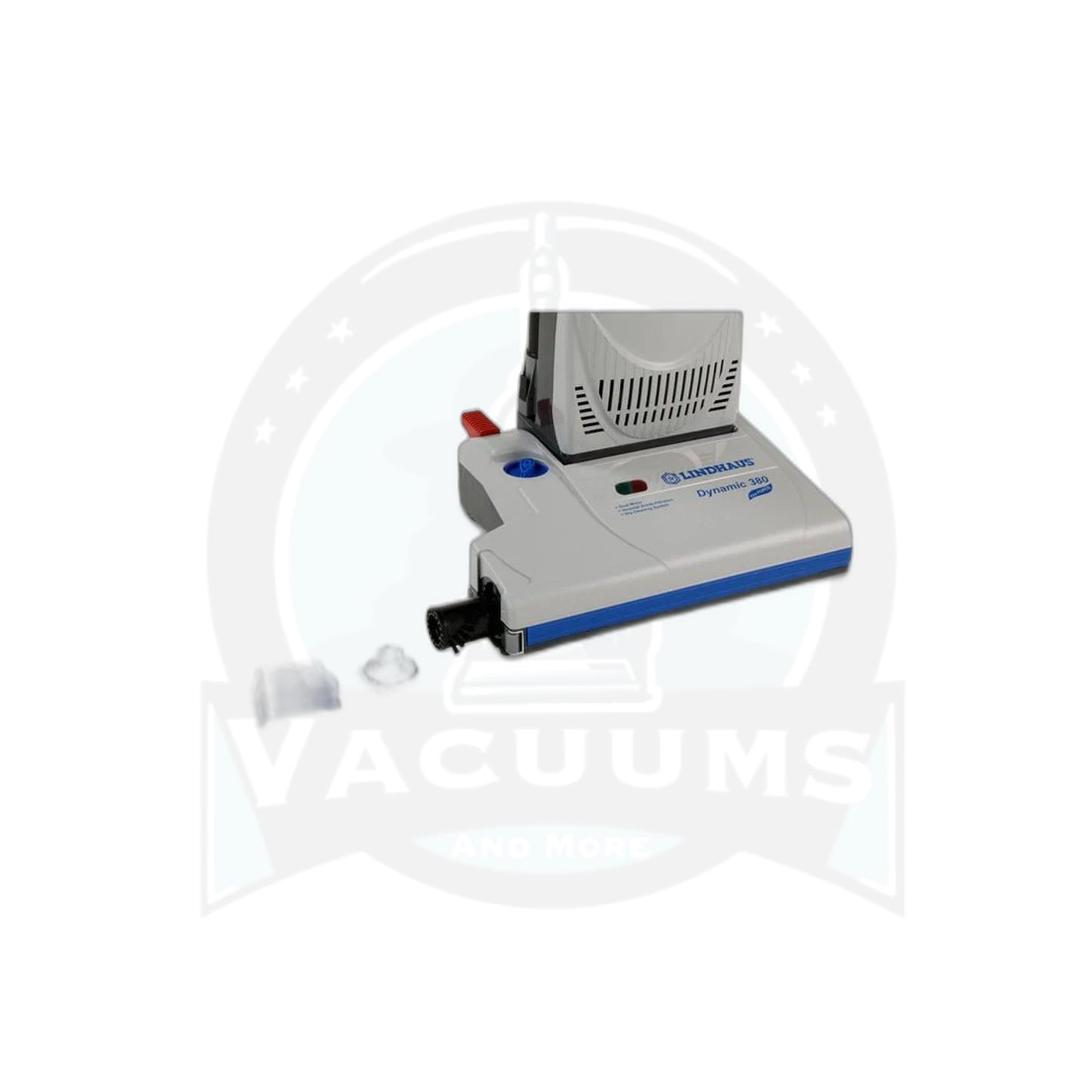 Lindhaus Dynamic 380e eco FORCE Upright Vacuum with DCS