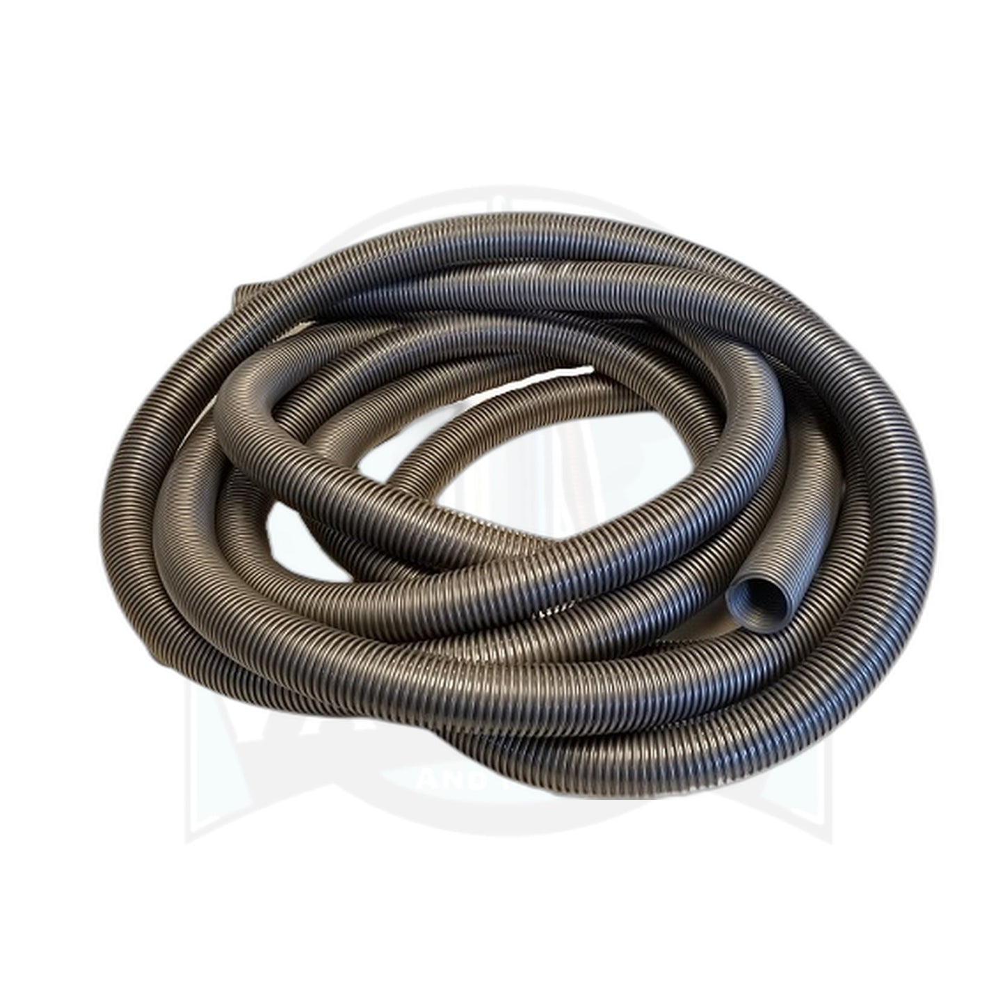 30 ft x 1-3/8" Crushproof Vacuum Hose, Silver