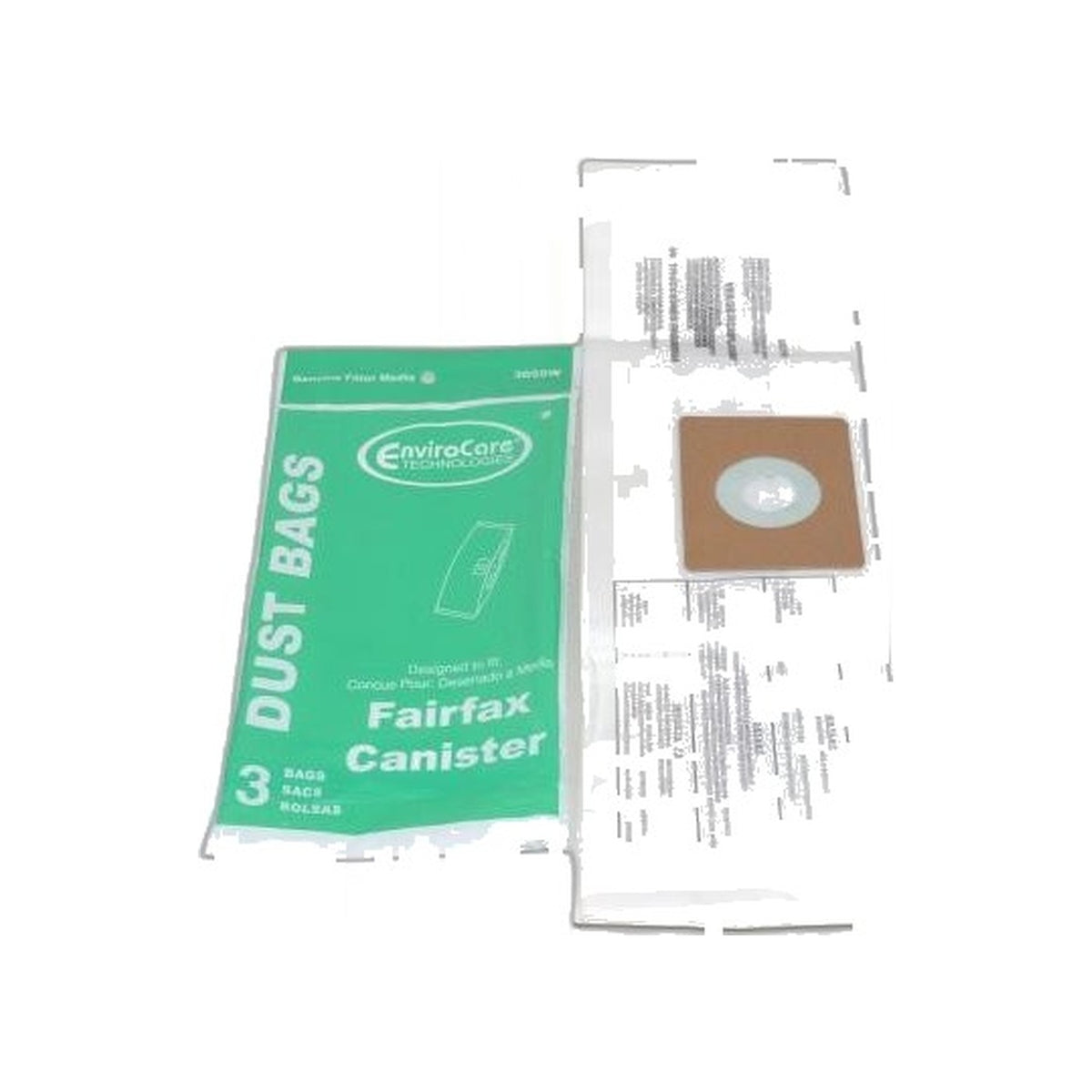 Vacumaid Canister Paper Bags - Fairfax S1/CondoLux, 3-Pack
