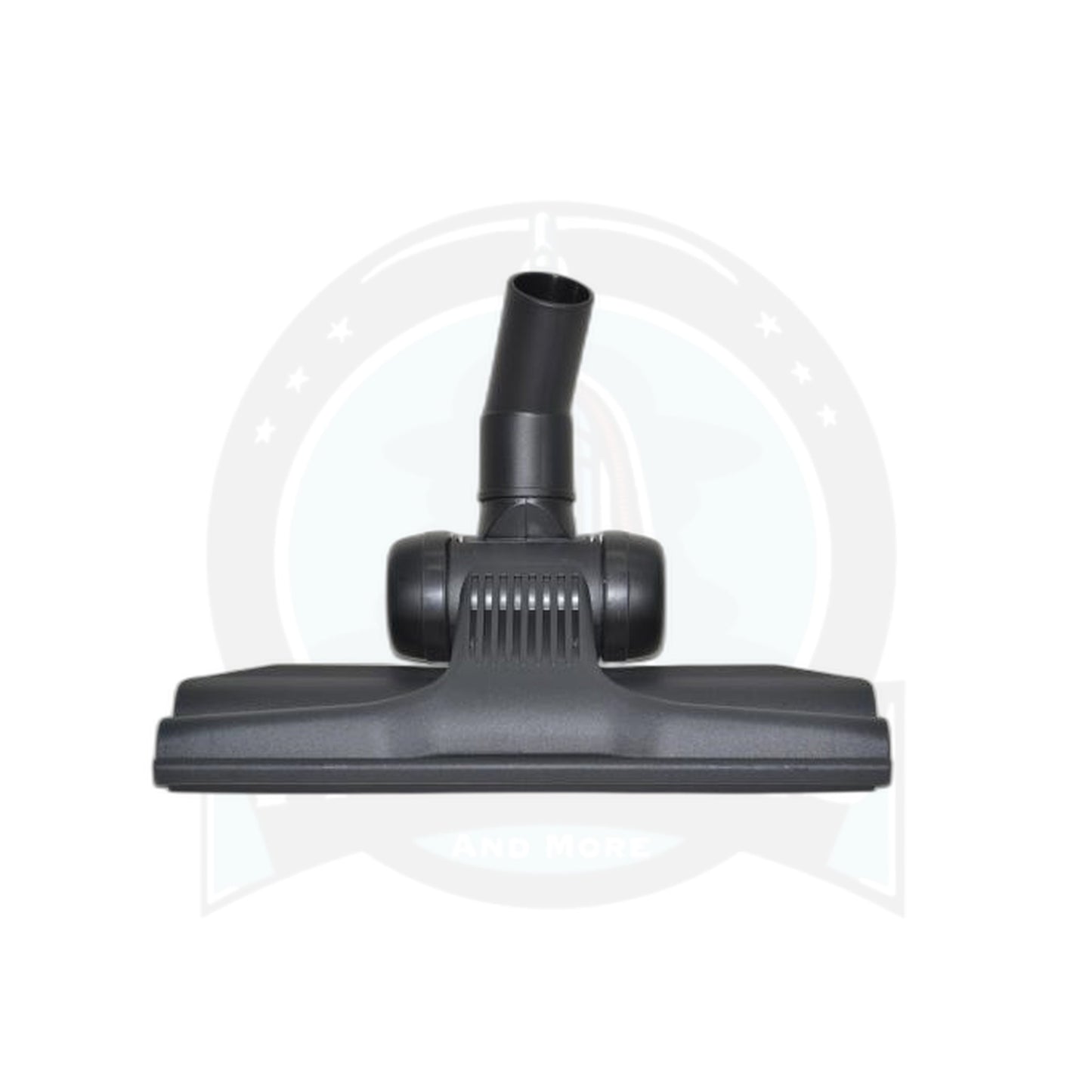 Black Rug Tool - Fitall 1 1/4", 11", with Wheel, Squeegee Blade, Swivel Elbow - Vacuums and More