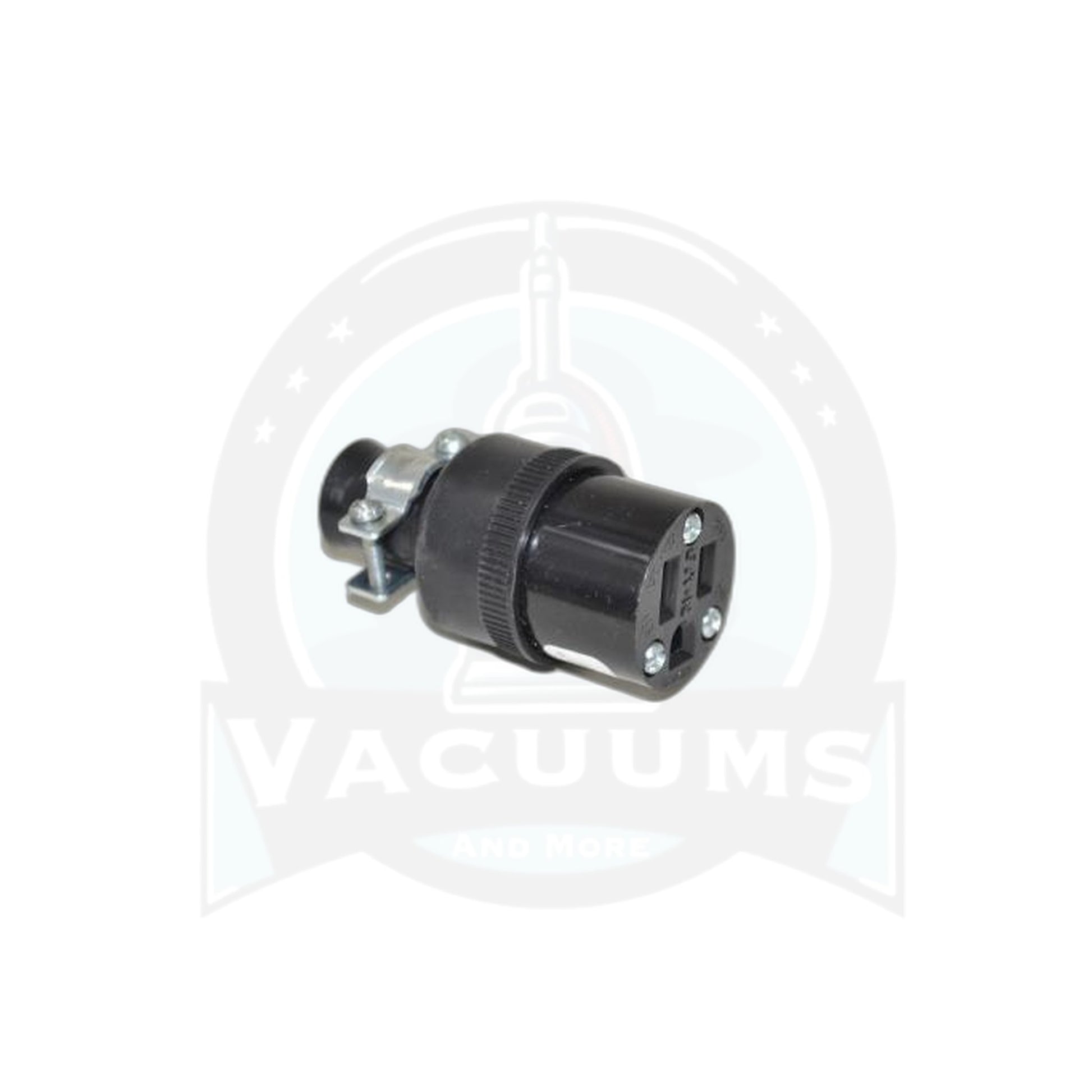 Heavy Duty Female 3-Way Plug - Commercial Vacuum Cord Repair - Fit All