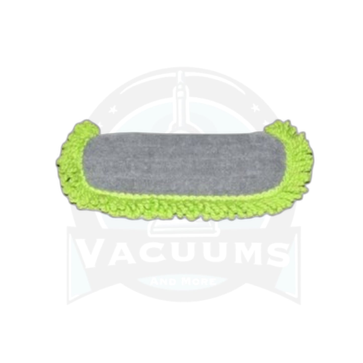 Vac N Glo Dust Mop Replacement Head, Green, 1-1/4" Neck Fit