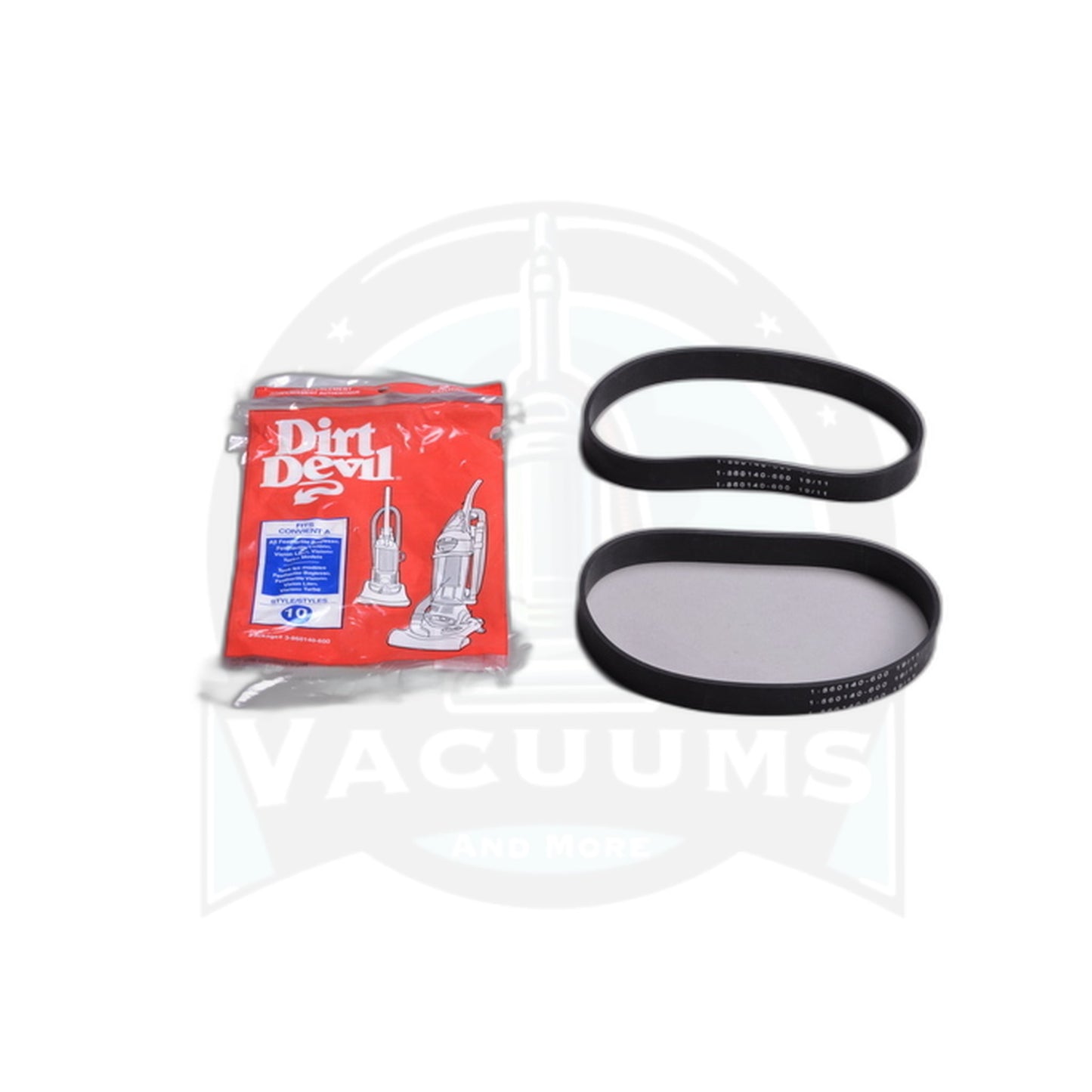 Dirt Devil Vision Lite Belt - Royal - 2 Pack, Style 10 - Dirt Devil