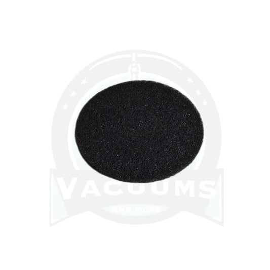 Black Stripping Pad - Oreck Orbiter, 12" Diameter - Vacuums and More