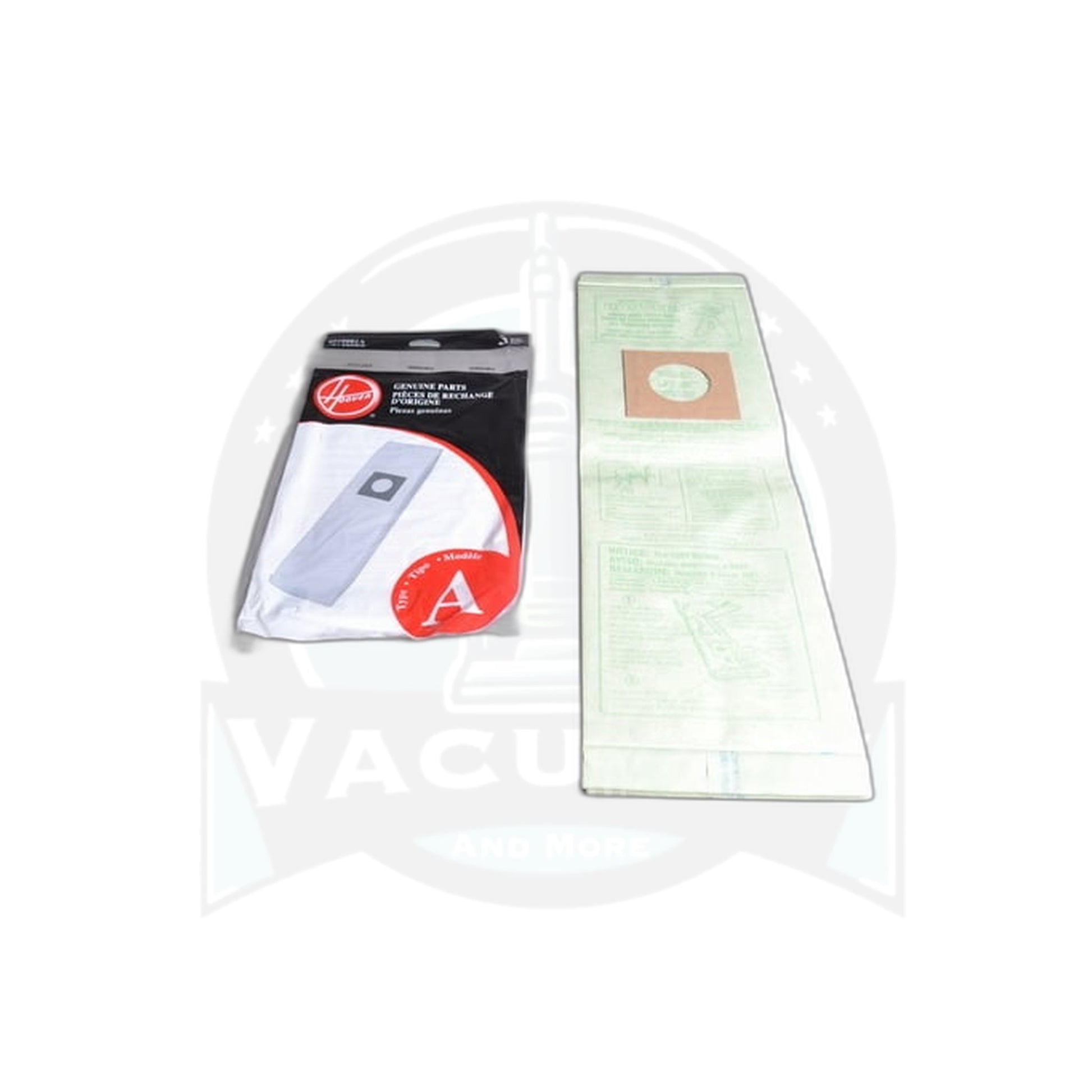 Hoover A Top Fill Upright Paper Bags - 3 Pack - Hoover