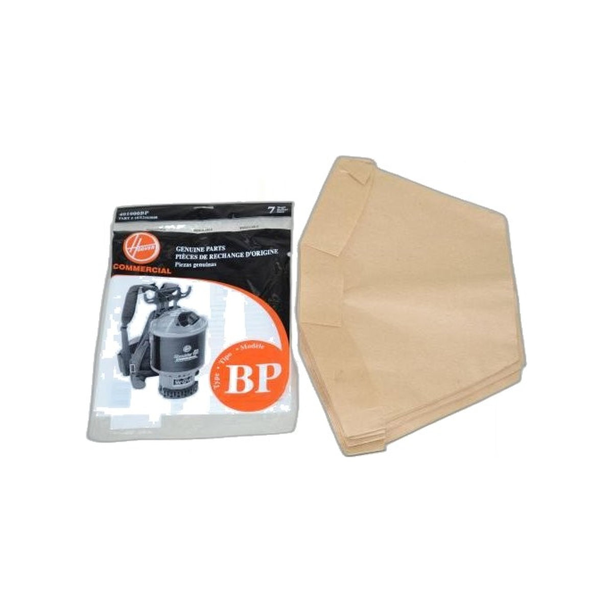 Hoover Type BP Backpack Vacuum Bags - C2401 / Royal RY4001, 7 Pack