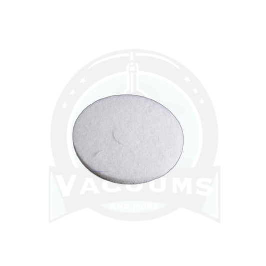 Orbitor 12-Inch Fine Polyester Polishing Pad (White)