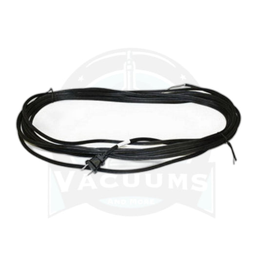 Fit All 30 ft 17/2 2-Wire Replacement Vacuum Cord, Black with Grip