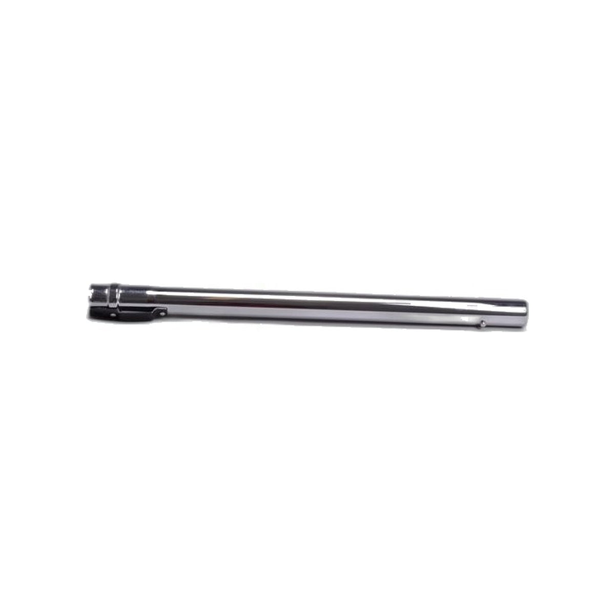 Hoover One-Piece Chrome Metal Wand with Button Lock Pin - Canister Models