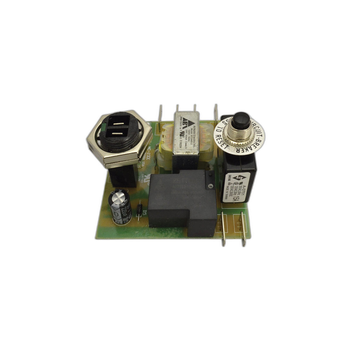 Central Vacuum Circuit Board 15A 120V