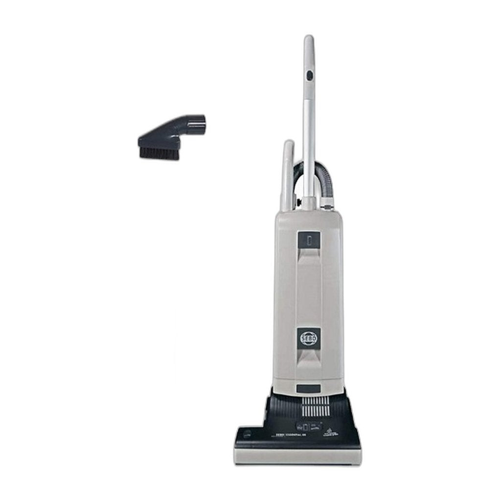 SEBO ESSENTIAL G5 Bagged Upright Vacuum, Light Gray and Dark Gray