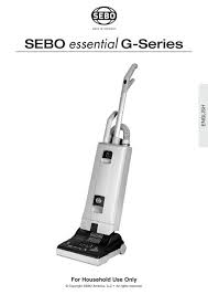 Bumper Set, for G1 and G4 (light gray) - SEBO