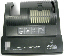 SEBO X1 Power Nozzle Cover (Gray/White) - SEBO