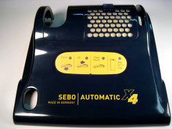 Power Head Cover, complete, for X4 (dark blue) - SEBO