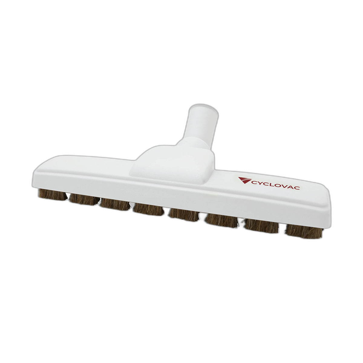 Cyclovac Super Luxe 12 in. Soft-Bristle Floor Brush with Wheels