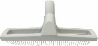 Shag Rake Carpet Tool, friction fit (requires 1 1/4" adapter, 1766ST), light gray - Image 3