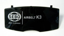 Exhaust Filter Cover, for K3 (black/silver print) - SEBO