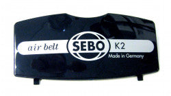 Exhaust Filter Cover, for K2 (dark blue/silver print) - SEBO